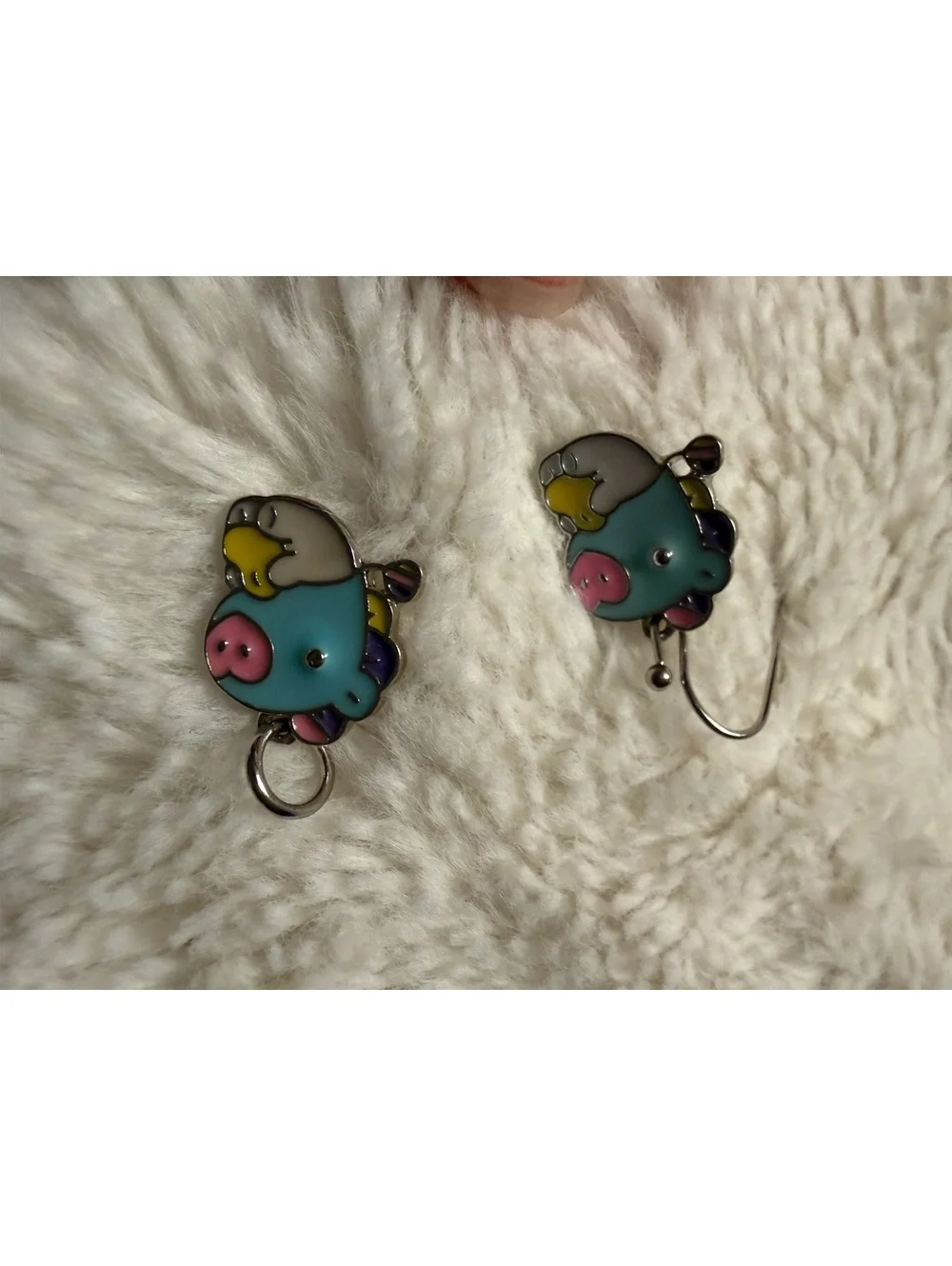 Set of Children’s jewelry 3 necklaces earrings charms Y2K jewelry making